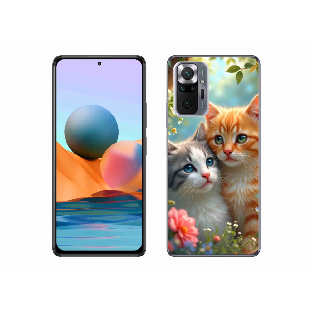 Gélový kryt mmCase na Xiaomi Redmi Note 10 Pro - mačacia láska 2