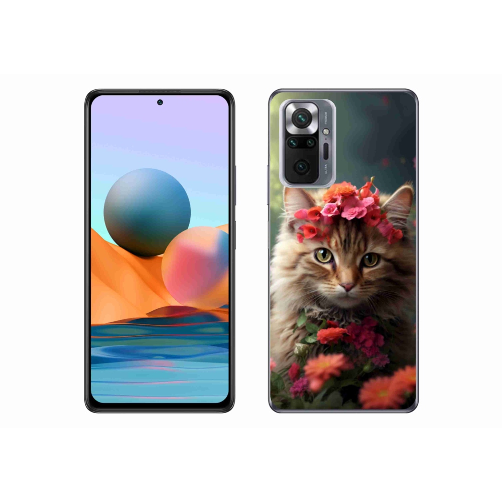 Gélový kryt mmCase na Xiaomi Redmi Note 10 Pro - mačacia princezná
