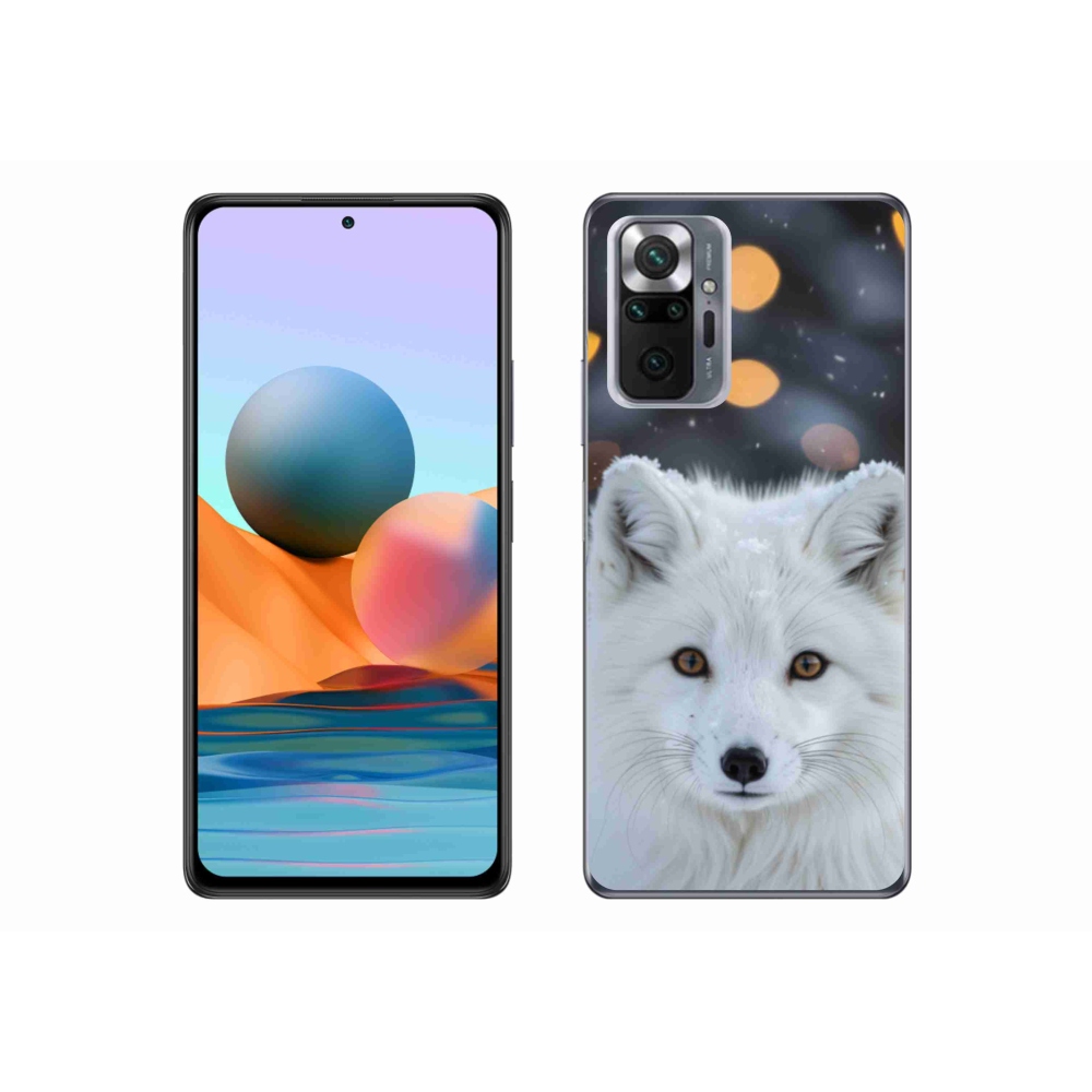 Gélový kryt mmCase na Xiaomi Redmi Note 10 Pro - líška polárna