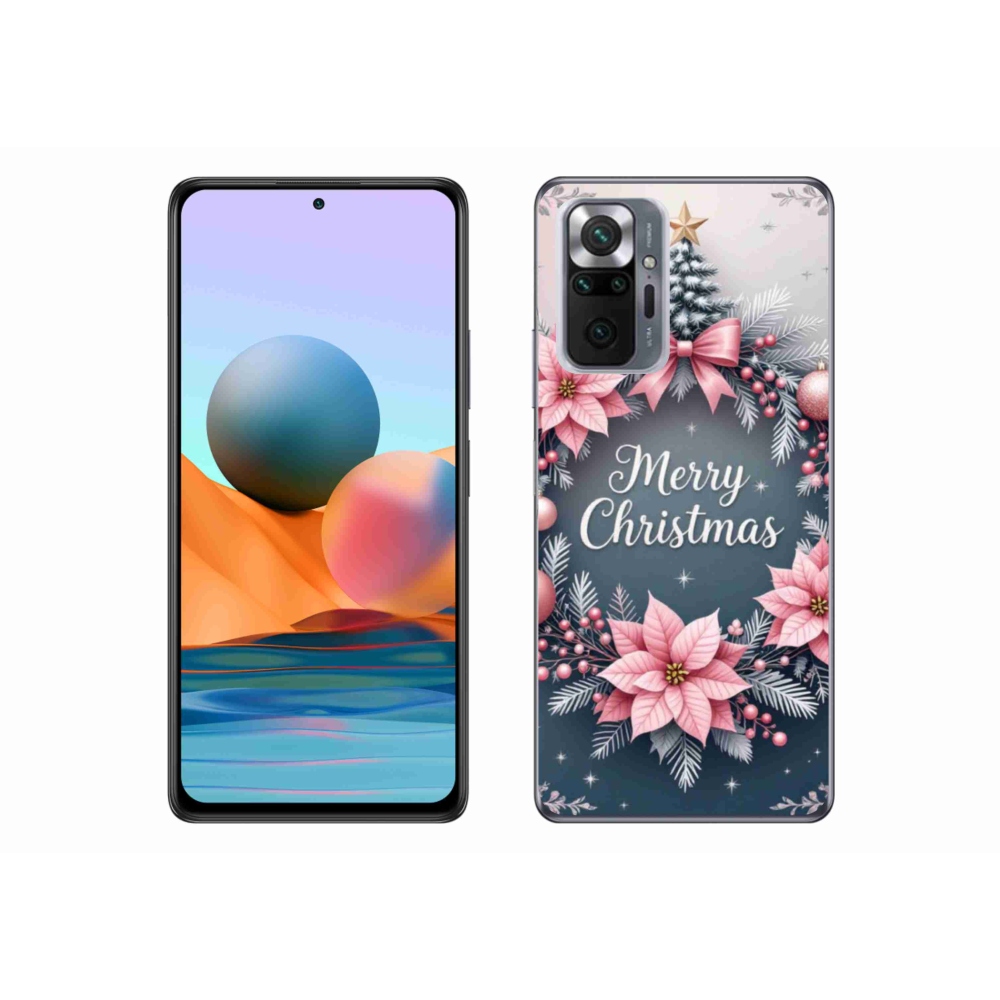 Gélový kryt mmCase na Xiaomi Redmi Note 10 Pro - merry christmas