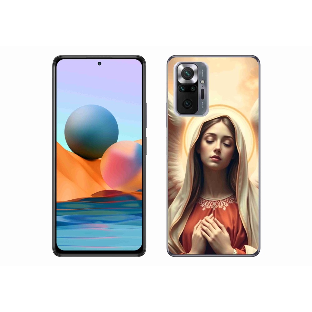 Gélový kryt mmCase na Xiaomi Redmi Note 10 Pro - náboženský motív