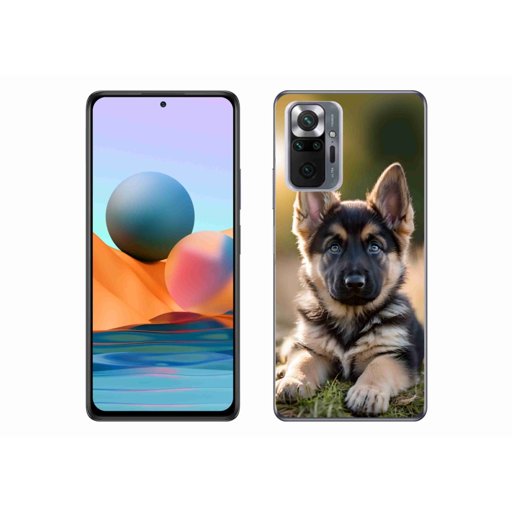 Gélový kryt mmCase na Xiaomi Redmi Note 10 Pro - nemecký ovčiak v prírode
