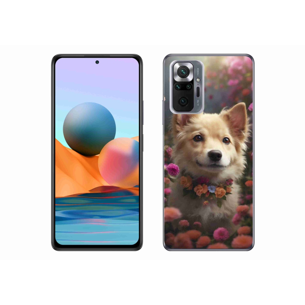 Gélový kryt mmCase na Xiaomi Redmi Note 10 Pro - nemecký špic