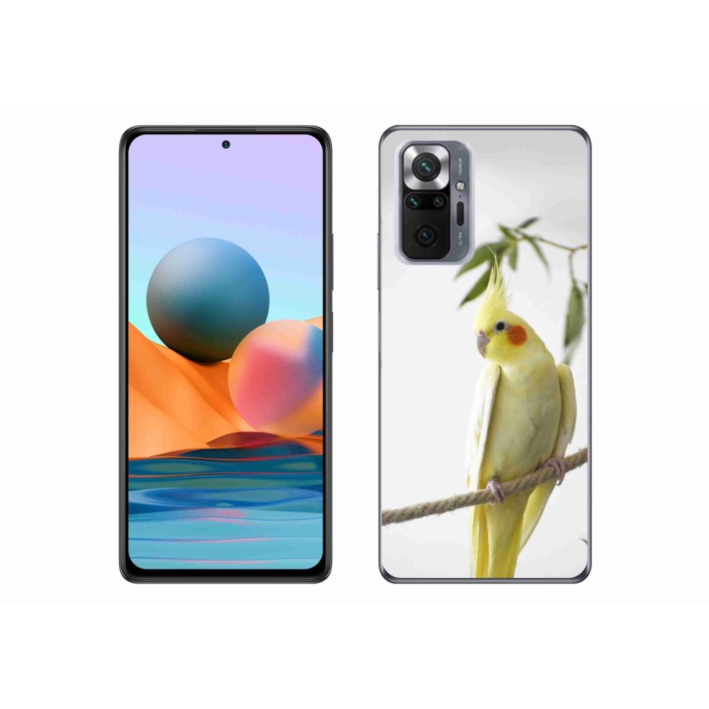 Gélový kryt mmCase na Xiaomi Redmi Note 10 Pro - papagáj korela chocholatá