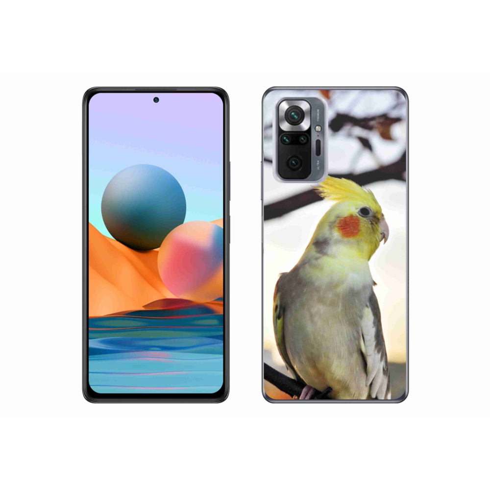 Gélový kryt mmCase na Xiaomi Redmi Note 10 Pro - papagáj korela