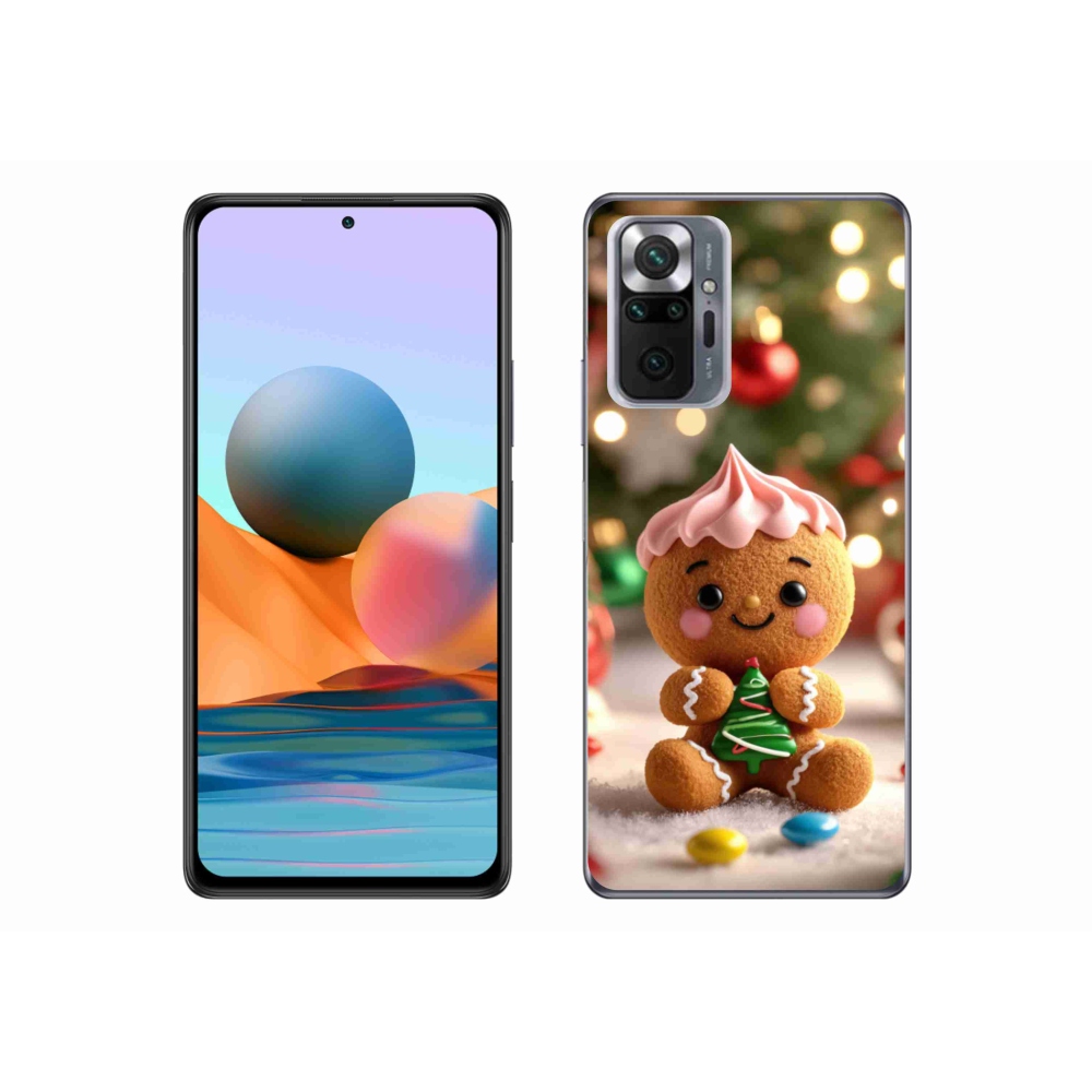 Gélový kryt mmCase na Xiaomi Redmi Note 10 Pro - perníček