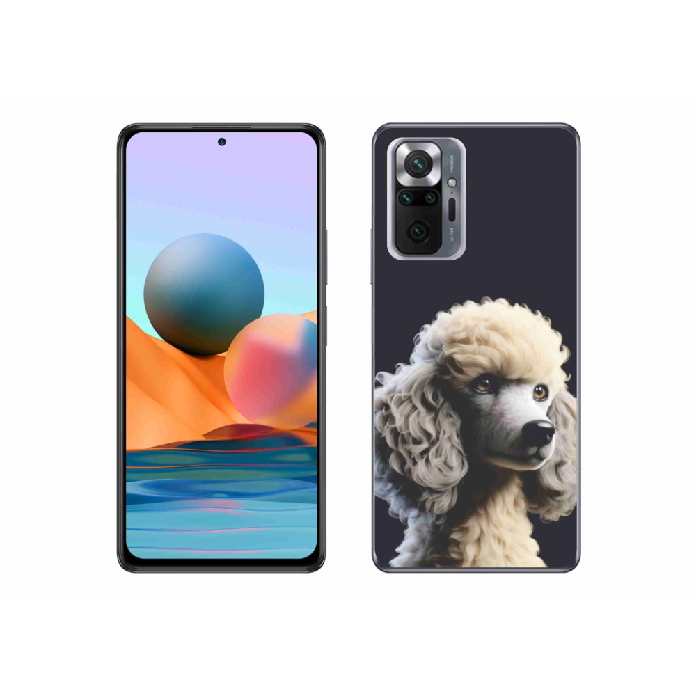 Gélový kryt mmCase na Xiaomi Redmi Note 10 Pro - pudel