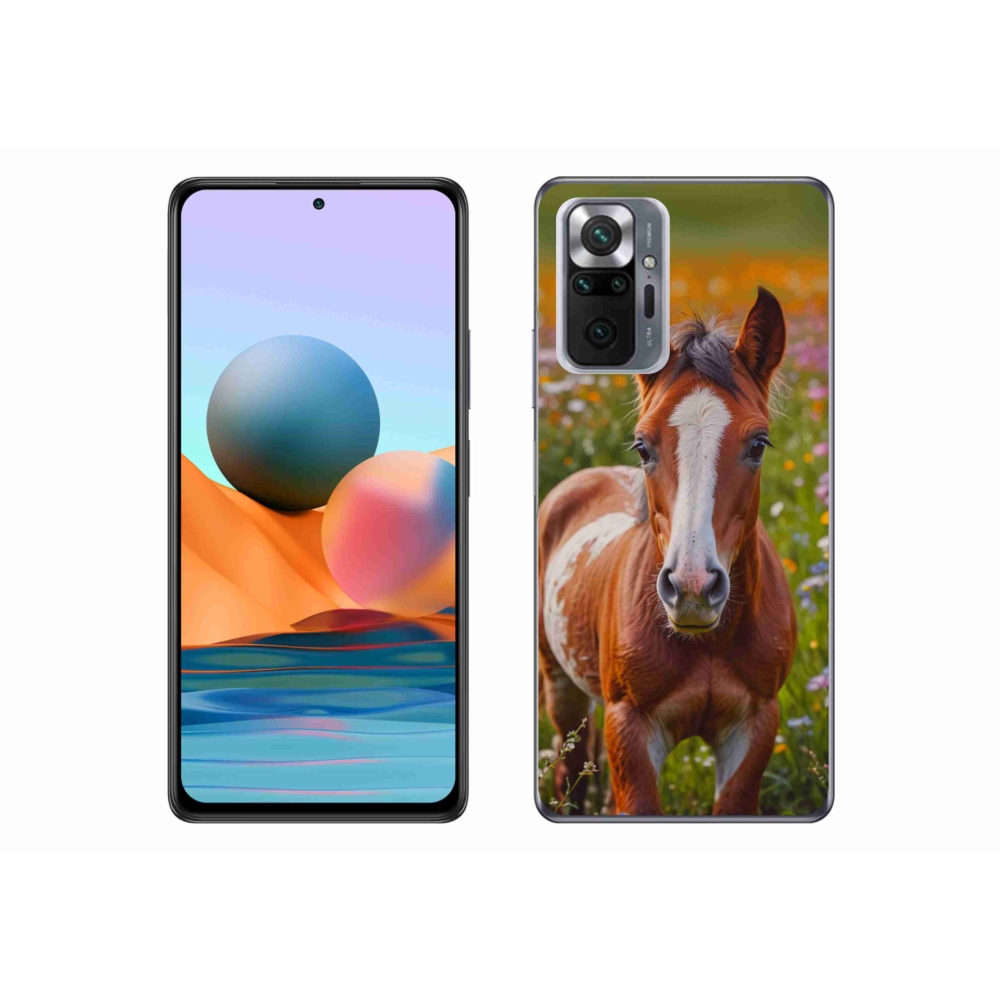 Gélový kryt mmCase na Xiaomi Redmi Note 10 Pro - roztomilé žriebä