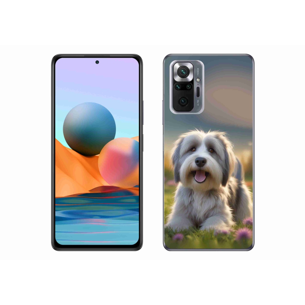 Gélový kryt mmCase na Xiaomi Redmi Note 10 Pro - roztomilý havanský psík
