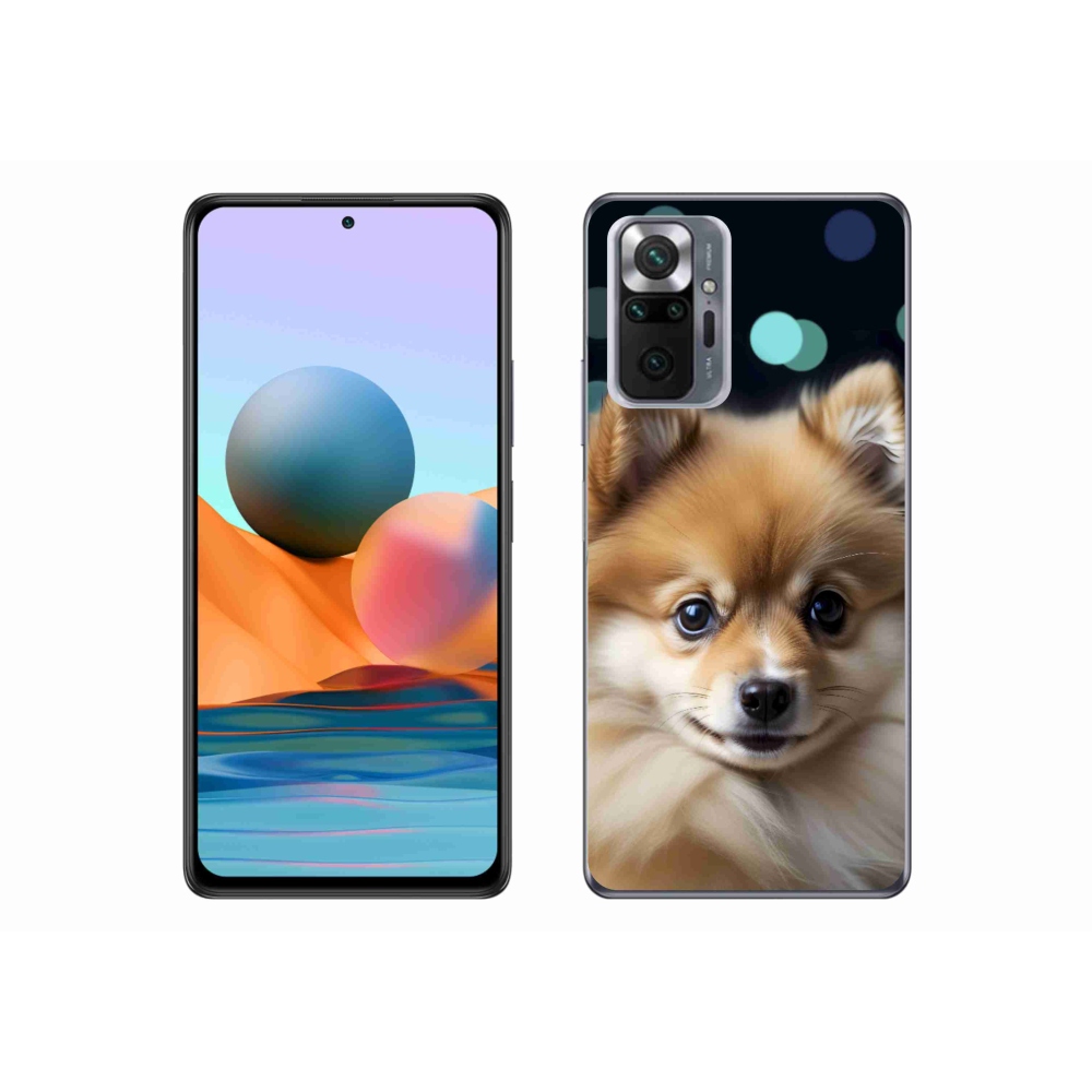 Gélový kryt mmCase na Xiaomi Redmi Note 10 Pro - roztomilý pomeranian