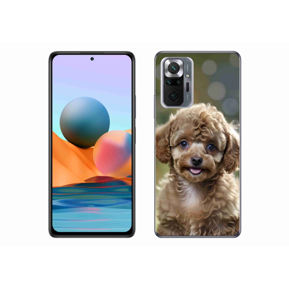 Gélový kryt mmCase na Xiaomi Redmi Note 10 Pro - roztomilý pudel