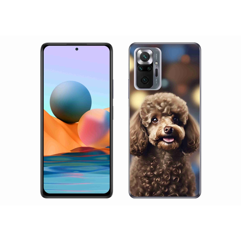 Gélový kryt mmCase na Xiaomi Redmi Note 10 Pro - roztomilý pudel