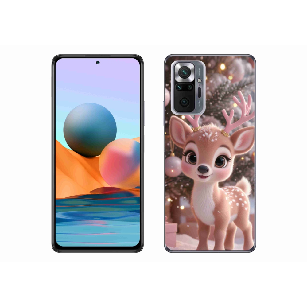 Gélový kryt mmCase na Xiaomi Redmi Note 10 Pro - roztomilý sob