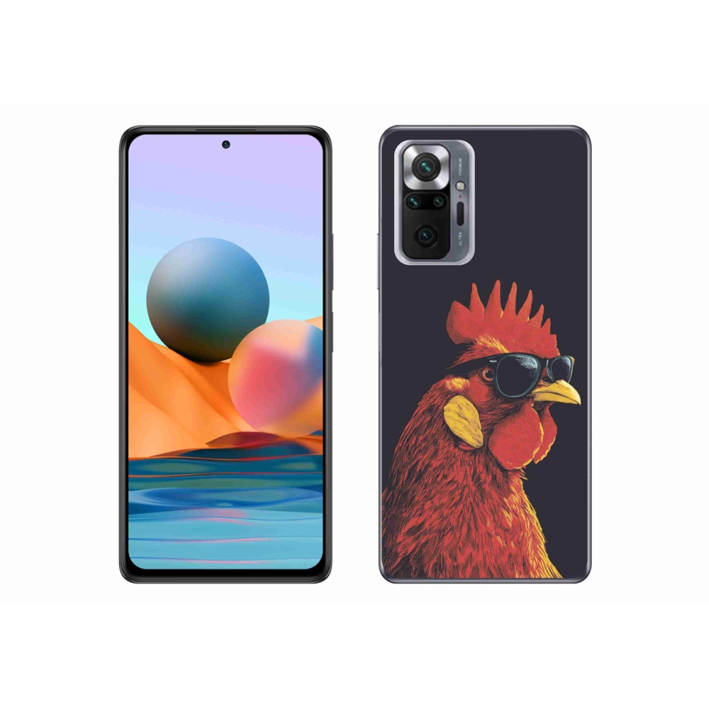 Gélový kryt mmCase na Xiaomi Redmi Note 10 Pro - štýlový kohút