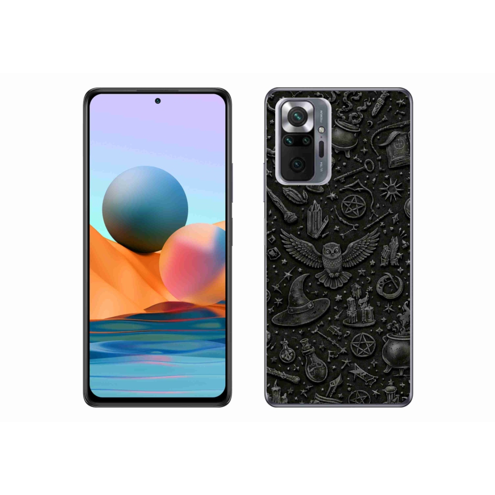Gélový kryt mmCase na Xiaomi Redmi Note 10 Pro - tmavý magický svet