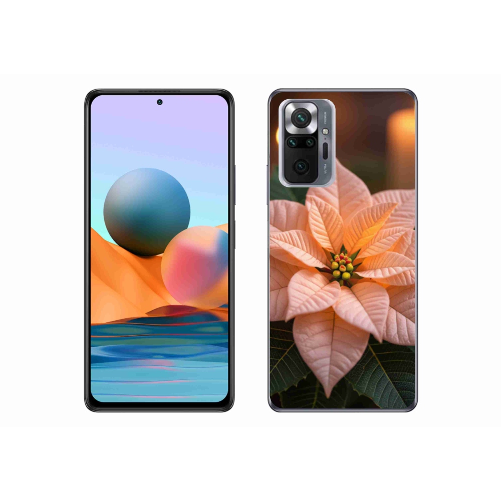 Gélový kryt mmCase na Xiaomi Redmi Note 10 Pro - vianočná hviezda