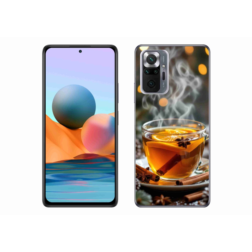 Gélový kryt mmCase na Xiaomi Redmi Note 10 Pro - vianočný punč