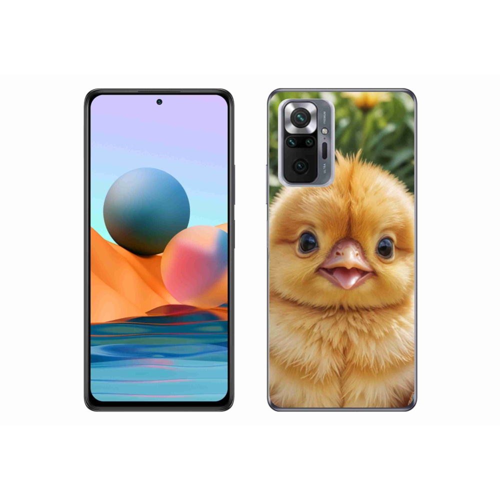 Gélový kryt mmCase na Xiaomi Redmi Note 10 Pro - veselé kuriatko