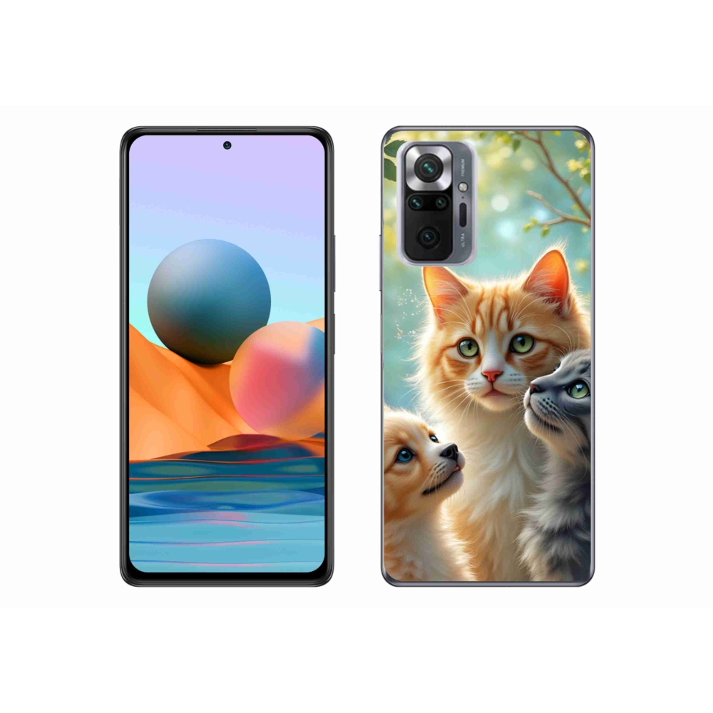 Gélový kryt mmCase na Xiaomi Redmi Note 10 Pro - zvieracie priateľstvo 2