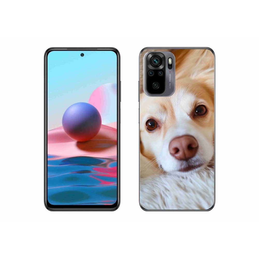 Gélový kryt mmCase na Xiaomi Redmi Note 10 - Roztomilá čivava