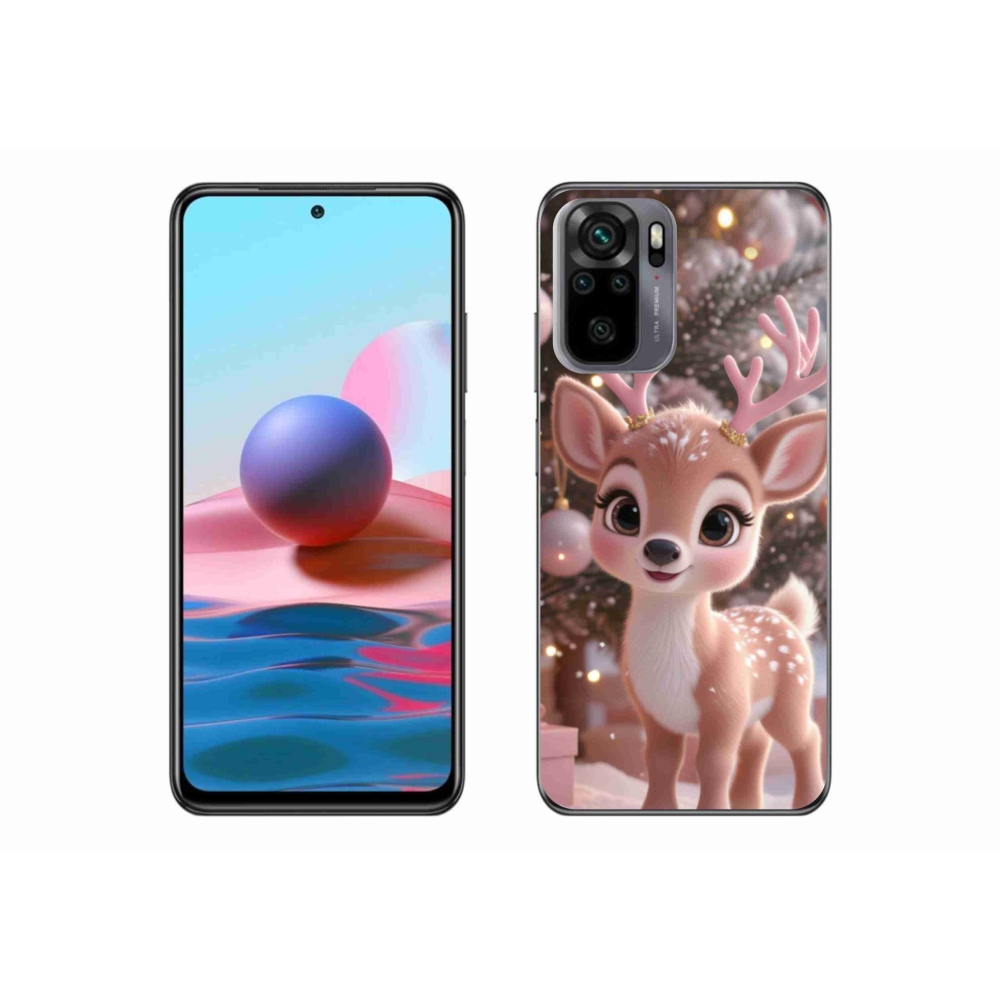 Gélový kryt mmCase na Xiaomi Redmi Note 10 - roztomilý sob