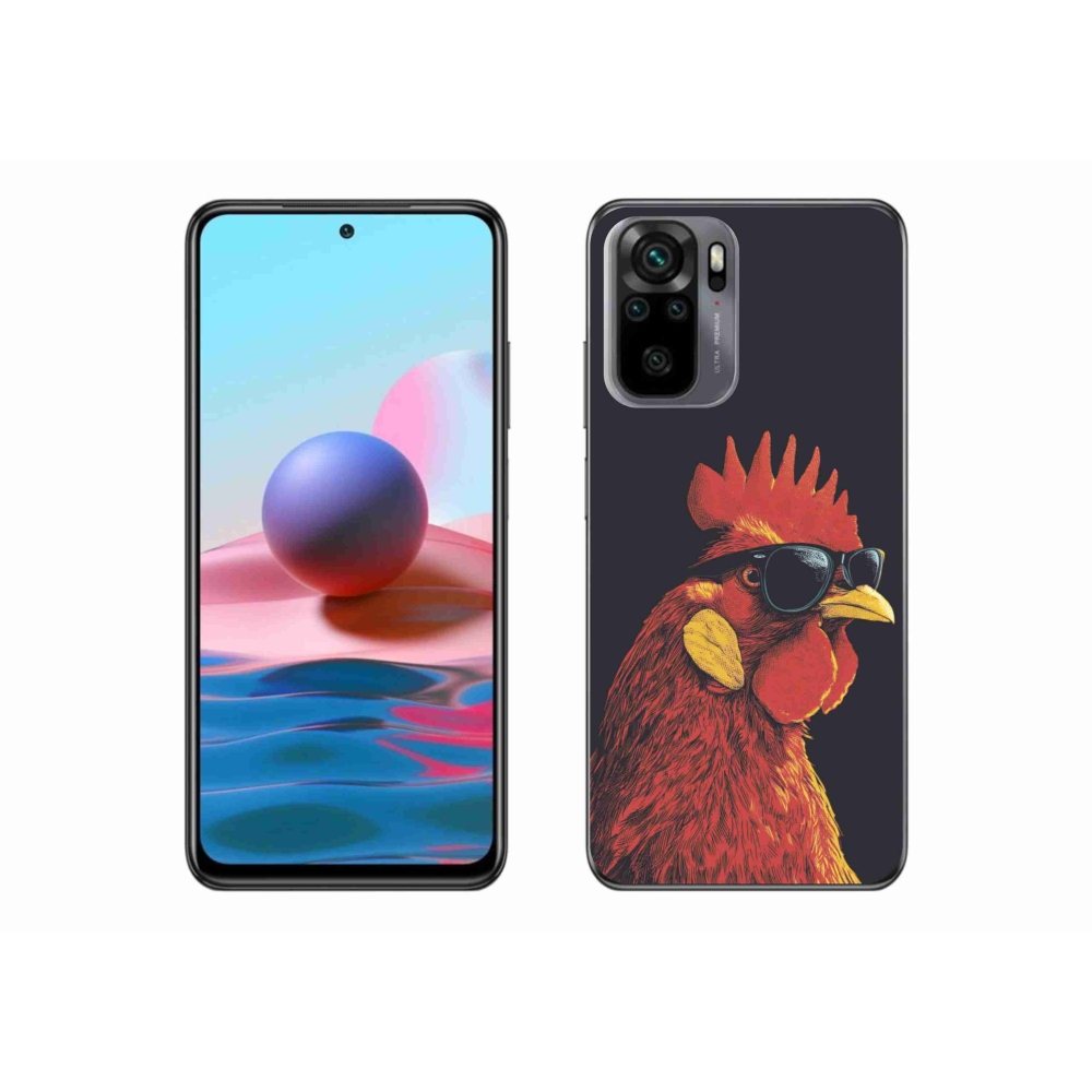 Gélový kryt mmCase na Xiaomi Redmi Note 10 - štýlový kohút