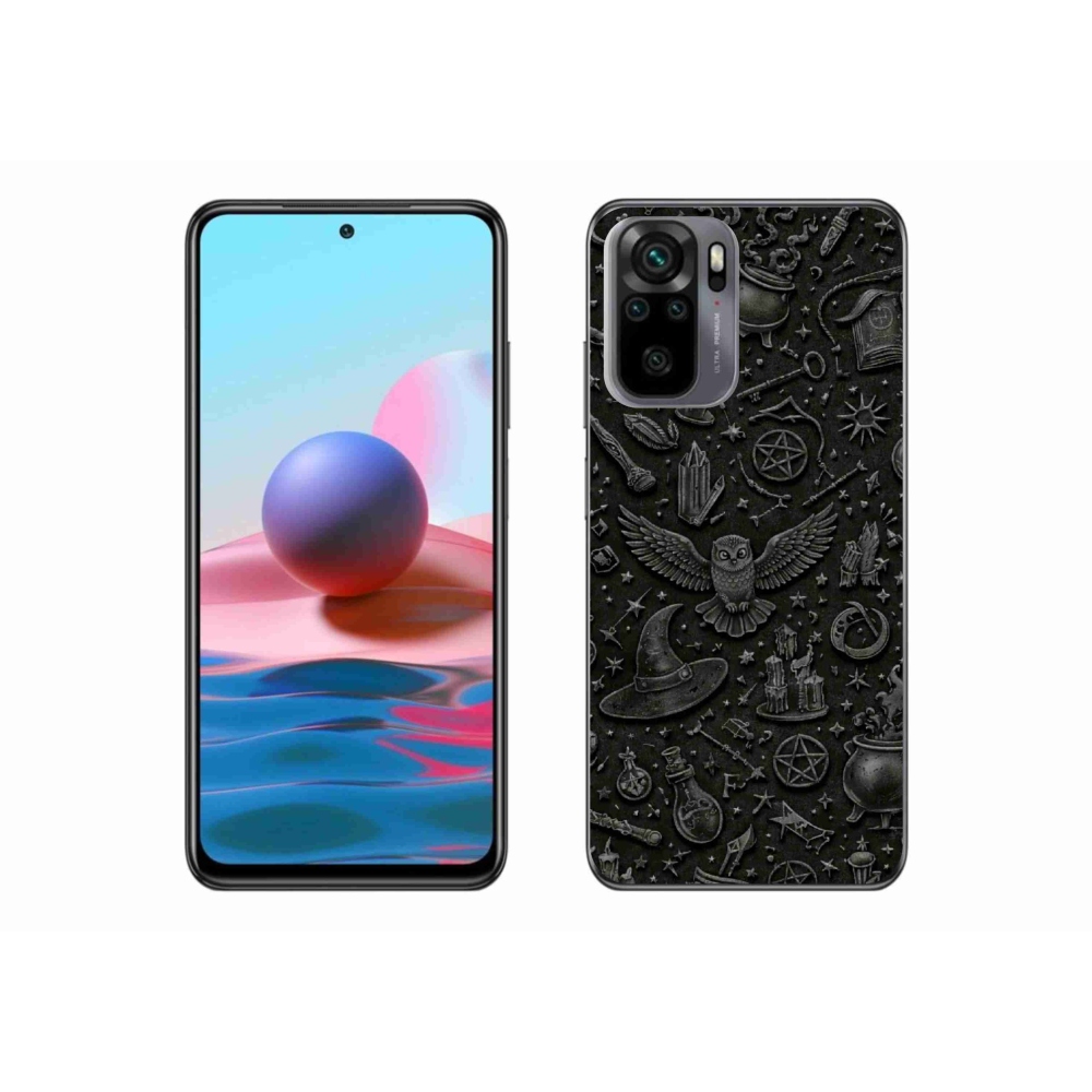 Gélový kryt mmCase na Xiaomi Redmi Note 10 - tmavý magický svet
