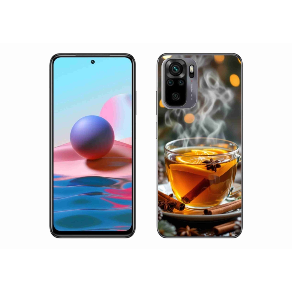 Gélový kryt mmCase na Xiaomi Redmi Note 10 - vianočný punč