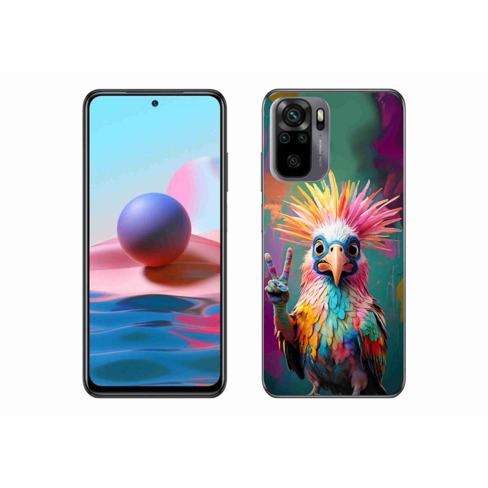Gélový kryt mmCase na Xiaomi Redmi Note 10S - farebný rebel