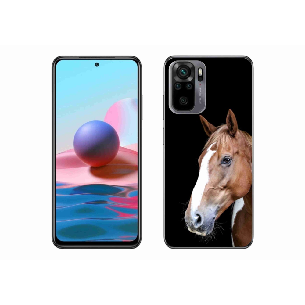 Gélový kryt mmCase na Xiaomi Redmi Note 10S - hnedý kôň 3