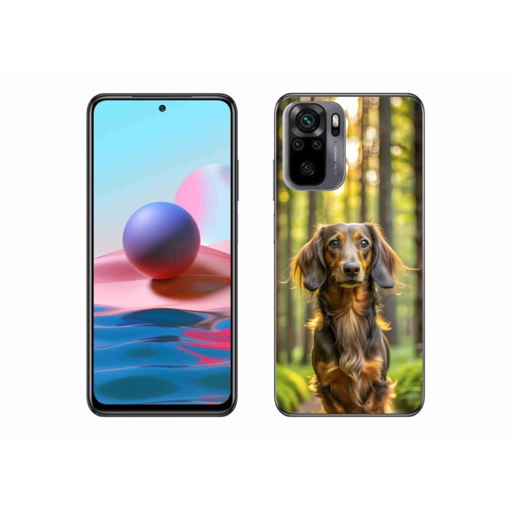 Gélový kryt mmCase na Xiaomi Redmi Note 10S - jazvečík 4