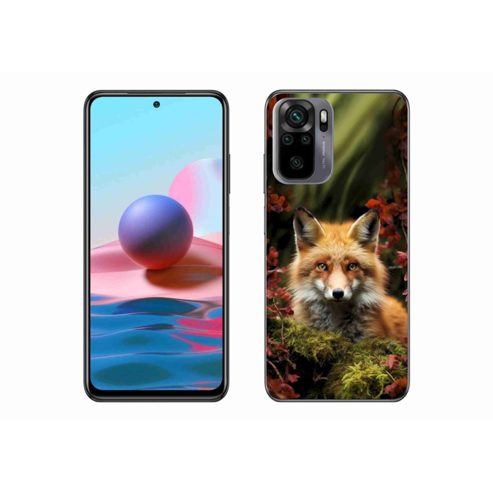 Gélový kryt mmCase na Xiaomi Redmi Note 10S - líška v lese