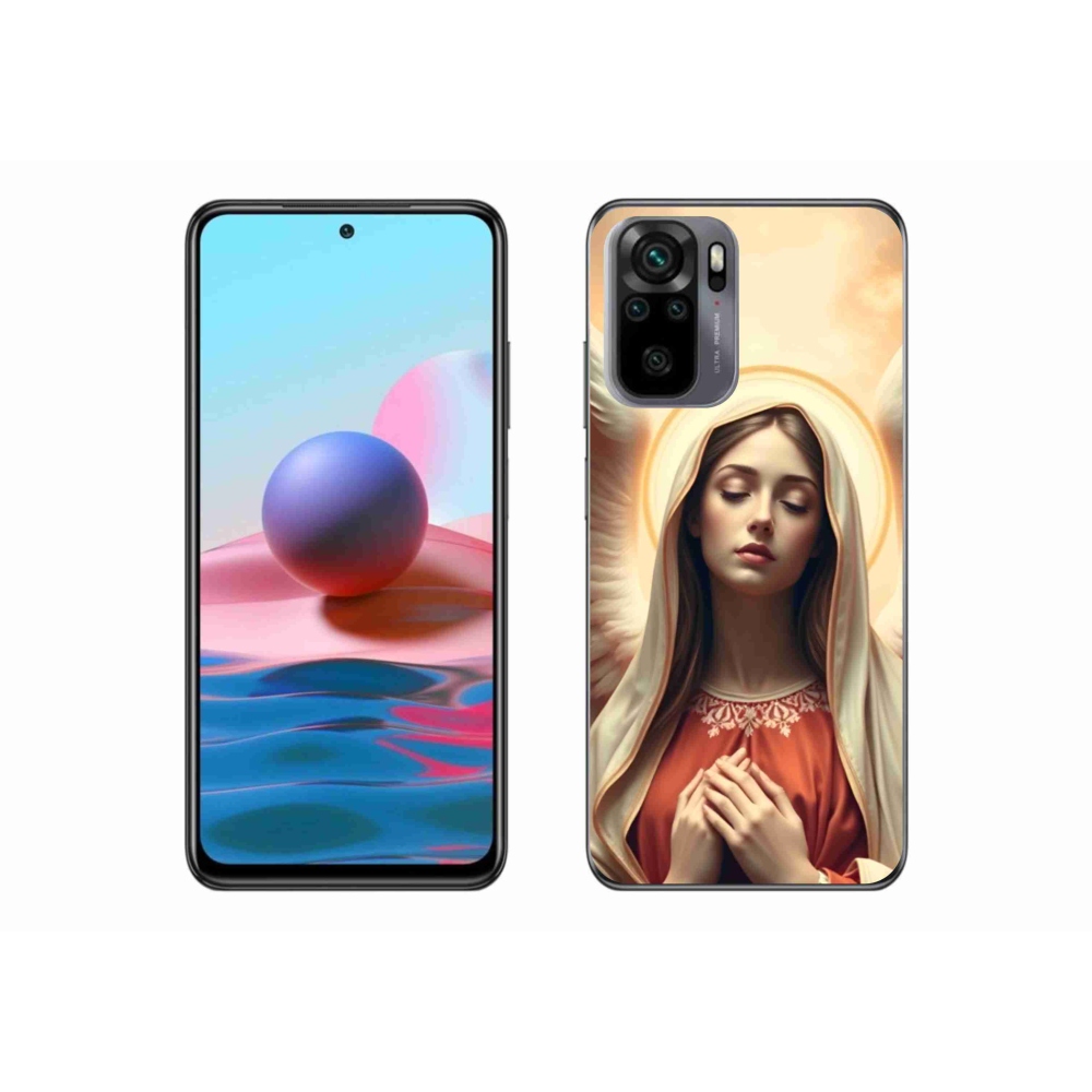 Gélový kryt mmCase na Xiaomi Redmi Note 10S - náboženský motív