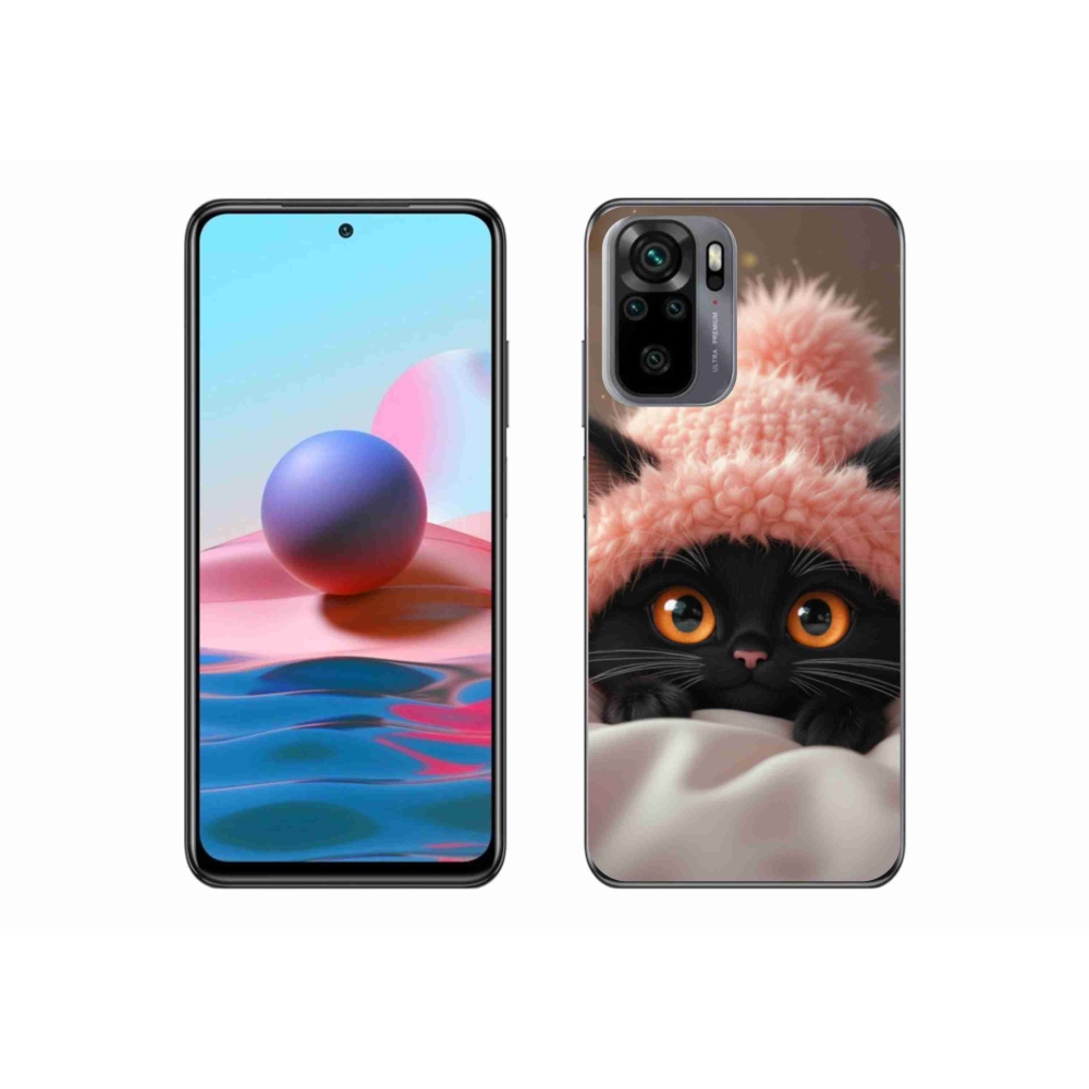 Gélový kryt mmCase na Xiaomi Redmi Note 10S - roztomilé mačiatko 7