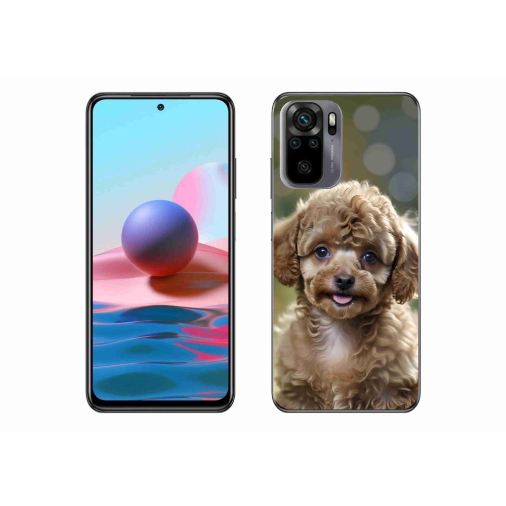 Gélový kryt mmCase na Xiaomi Redmi Note 10S - roztomilý pudel