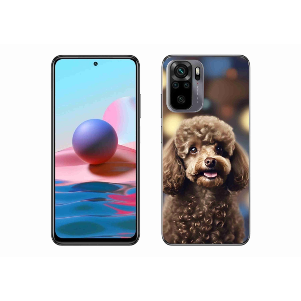 Gélový kryt mmCase na Xiaomi Redmi Note 10S - roztomilý pudel