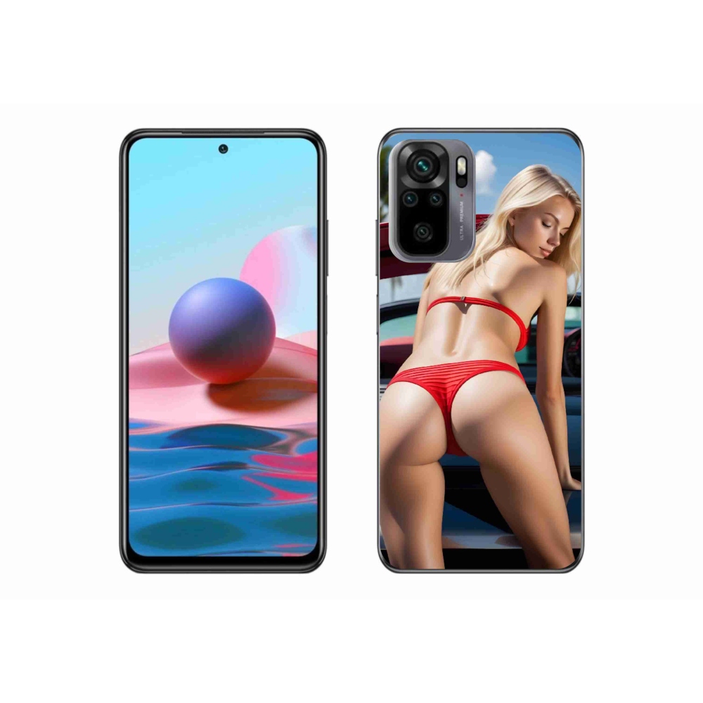 Gélový kryt mmCase na Xiaomi Redmi Note 10S - sexy žena 2