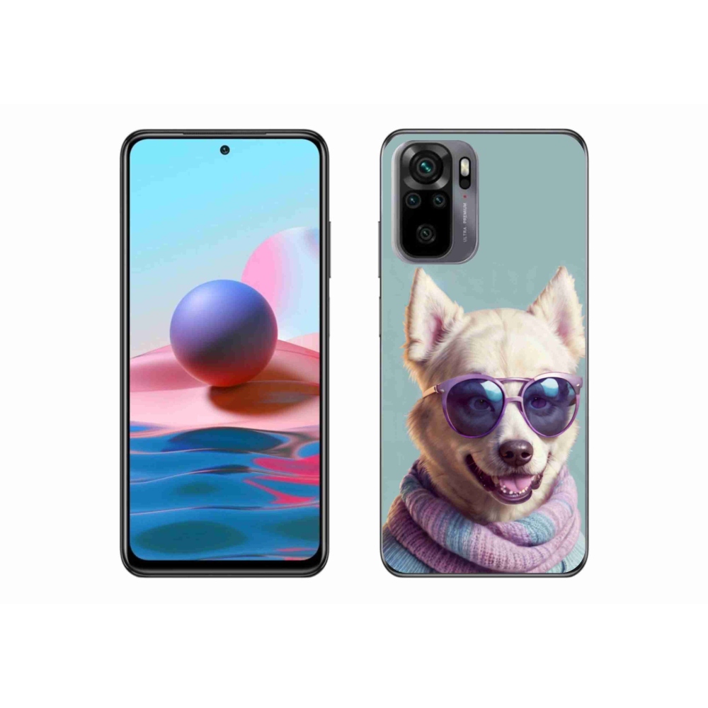 Gélový kryt mmCase na Xiaomi Redmi Note 10S - štýlový nemecký špic