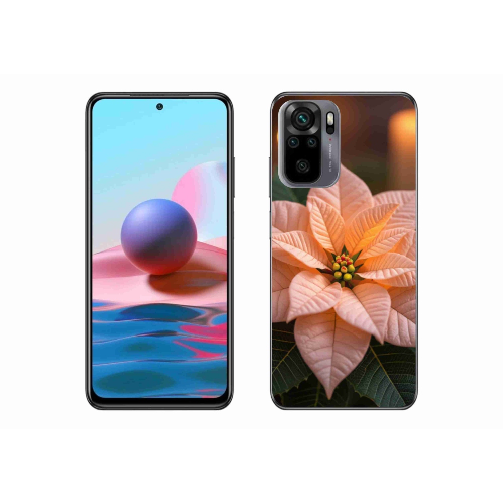 Gélový kryt mmCase na Xiaomi Redmi Note 10S - vianočná hviezda