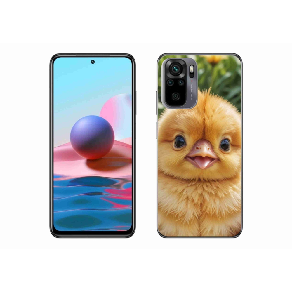 Gélový kryt mmCase na Xiaomi Redmi Note 10S - veselé kuriatko
