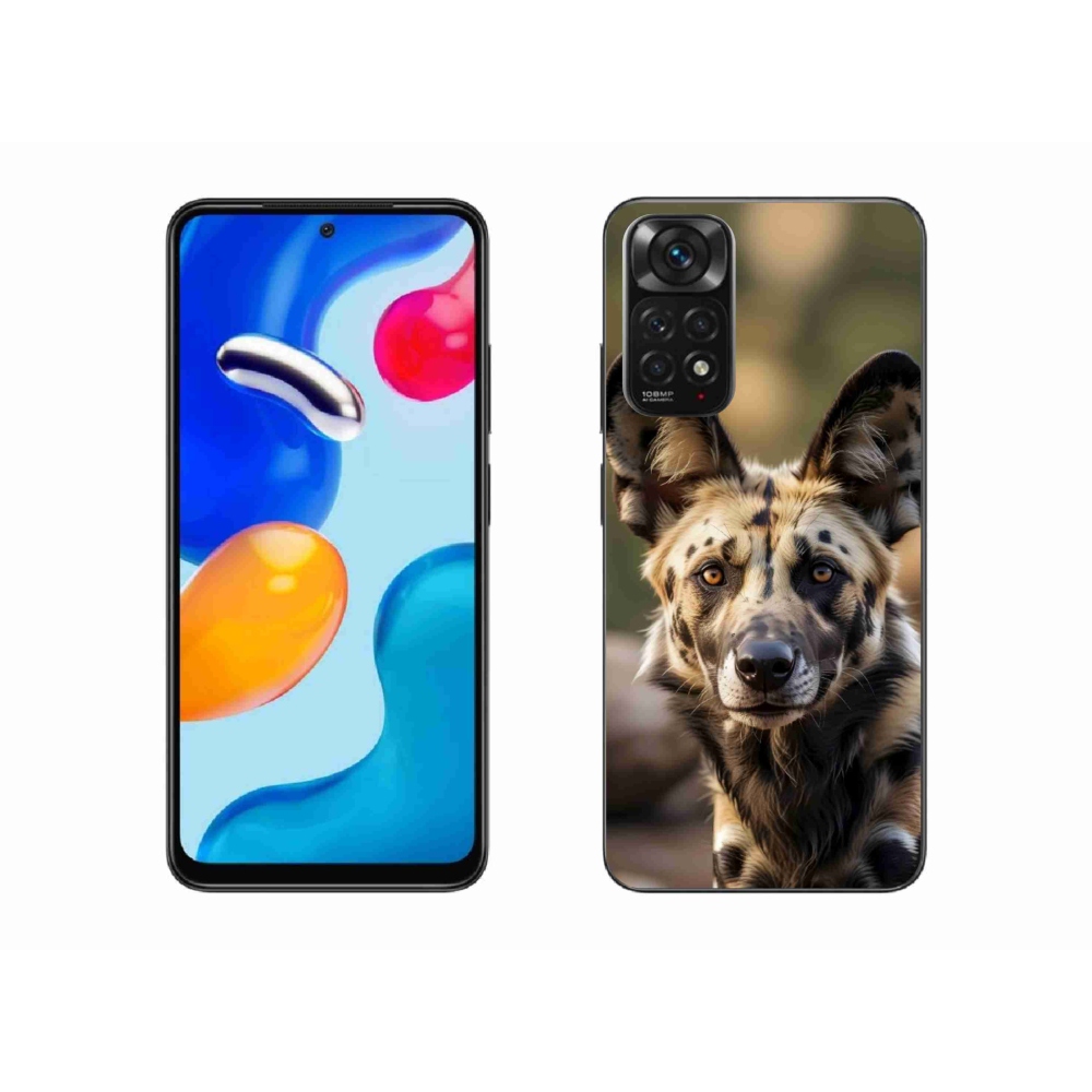 Gélový kryt mmCase na Xiaomi Redmi Note 11 4G - africký divoký pes