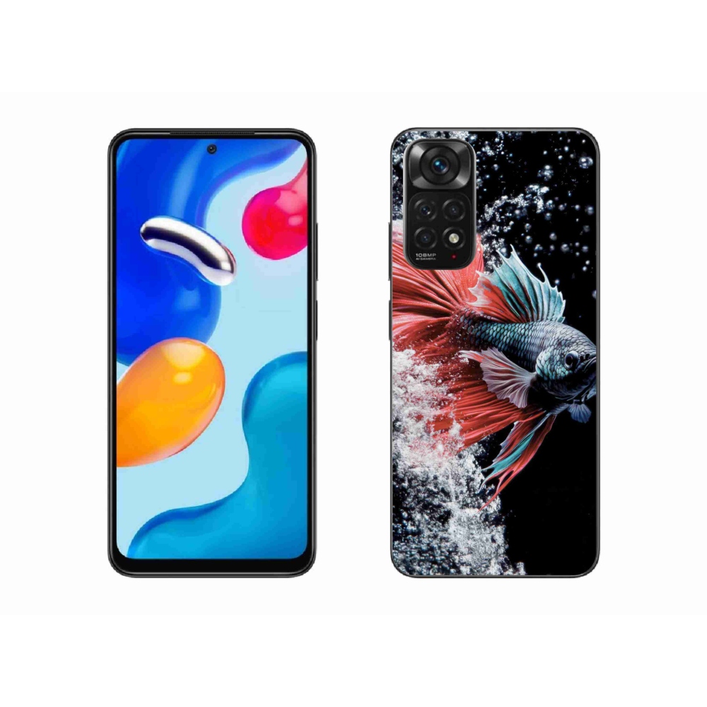 Gélový kryt mmCase na Xiaomi Redmi Note 11 4G - bojovníčka pestrá