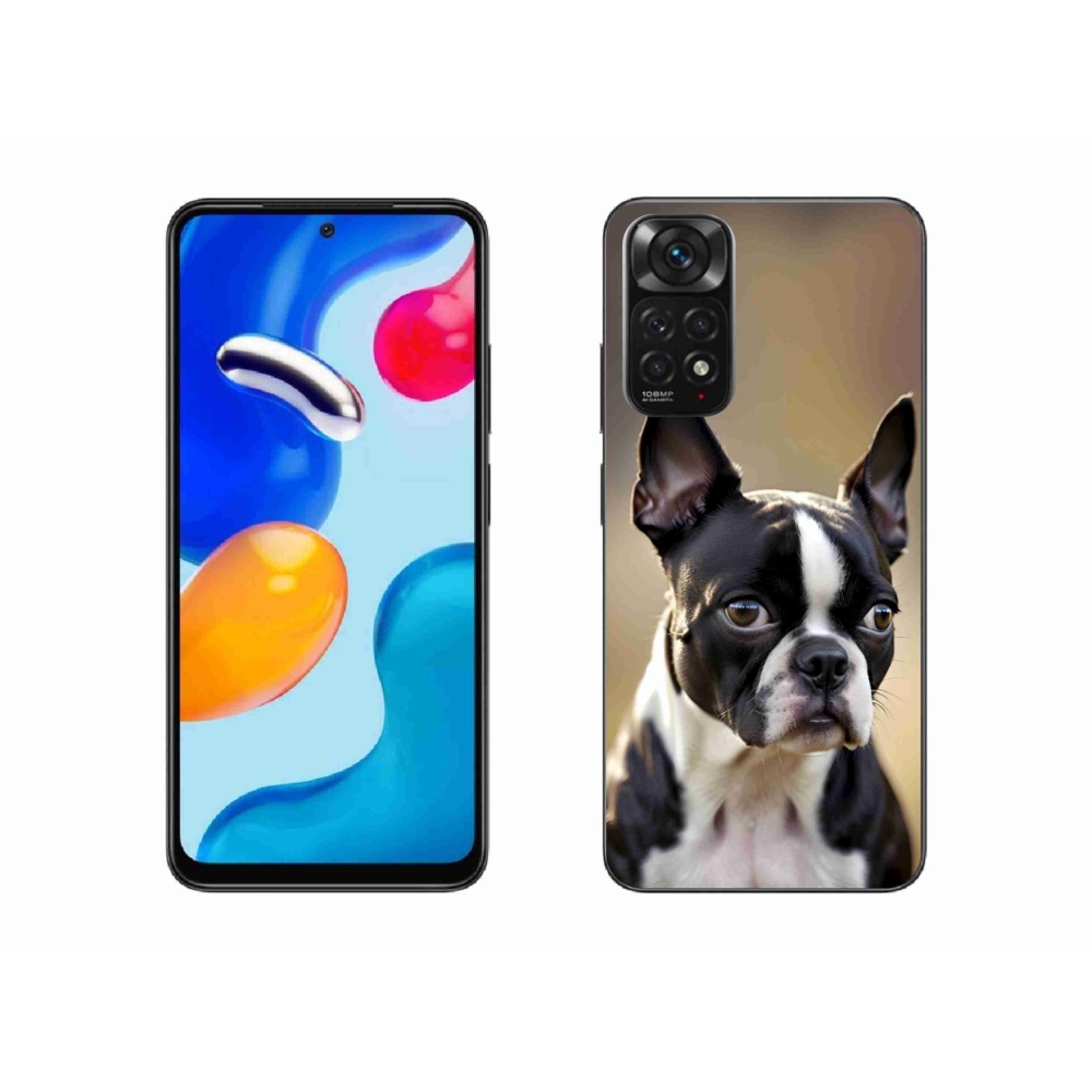 Gélový kryt mmCase na Xiaomi Redmi Note 11 4G - bostonský teriér