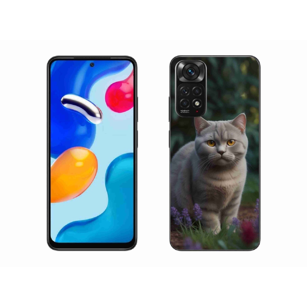 Gélový kryt mmCase na Xiaomi Redmi Note 11 4G - britská mačka
