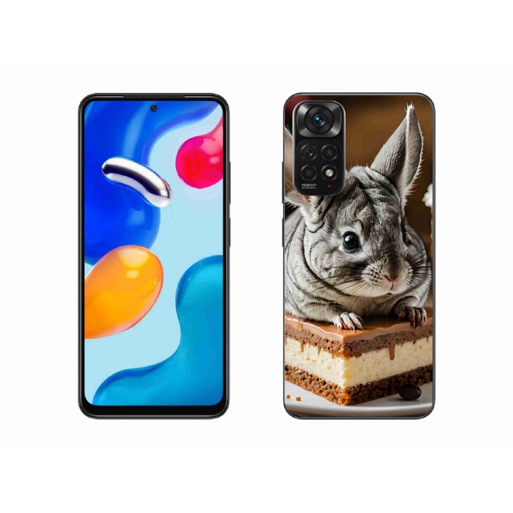 Gélový kryt mmCase na Xiaomi Redmi Note 11 4G - činčila