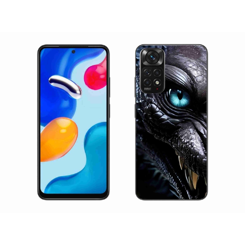 Gélový kryt mmCase na Xiaomi Redmi Note 11 4G - dračí pohľad