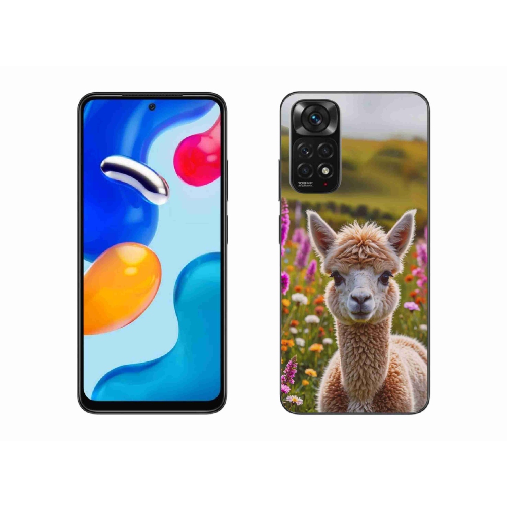 Gélový kryt mmCase na Xiaomi Redmi Note 11 4G - lama na lúke