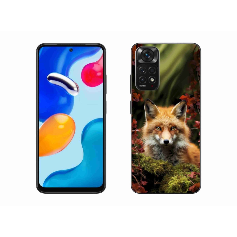 Gélový kryt mmCase na Xiaomi Redmi Note 11 4G - líška v lese