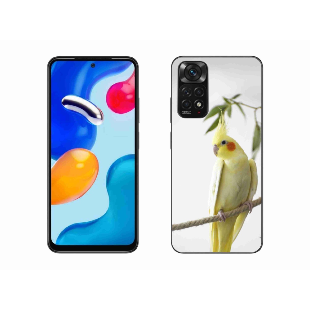 Gélový kryt mmCase na Xiaomi Redmi Note 11 4G - papagáj korela chocholatá