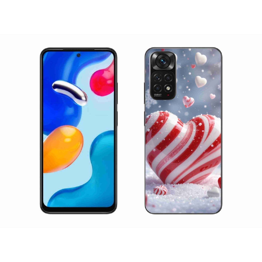 Gélový kryt mmCase na Xiaomi Redmi Note 11 4G - sladké srdce